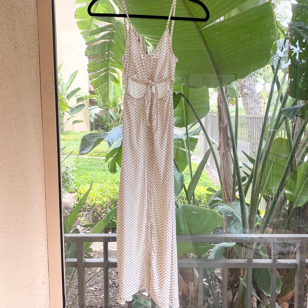 Row A - Cutout knot tie dress